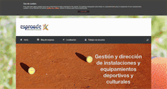 Desktop Screenshot of esproade.com